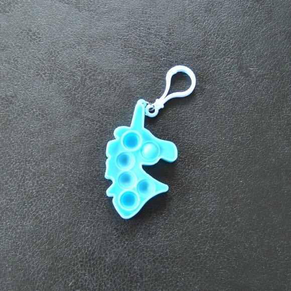 Unicorn Bubble Fidget Toy Keychain - Picture 1 of 2